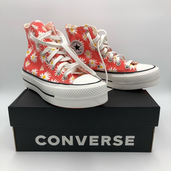 camp daisies platform converse
